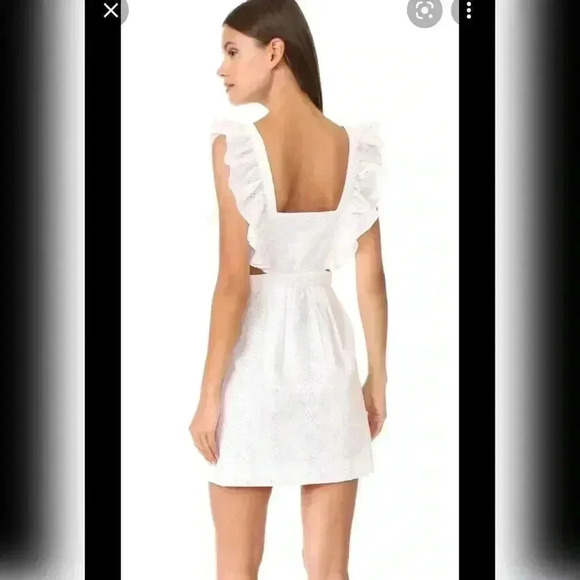 New MADEWELL Eyelet Cutout Dress - Picture 6 of 6